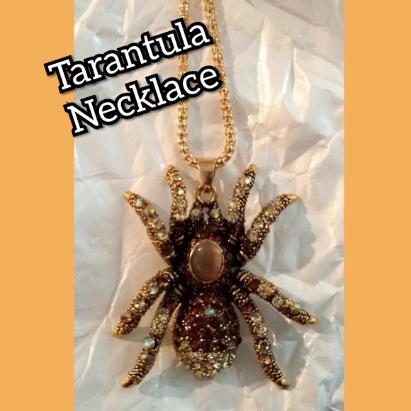 tarantula necklace